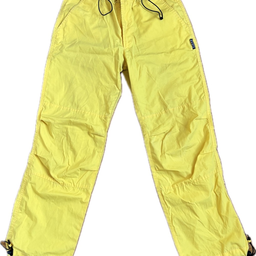 Dolce & Gabbana Yellow Cargo Pants